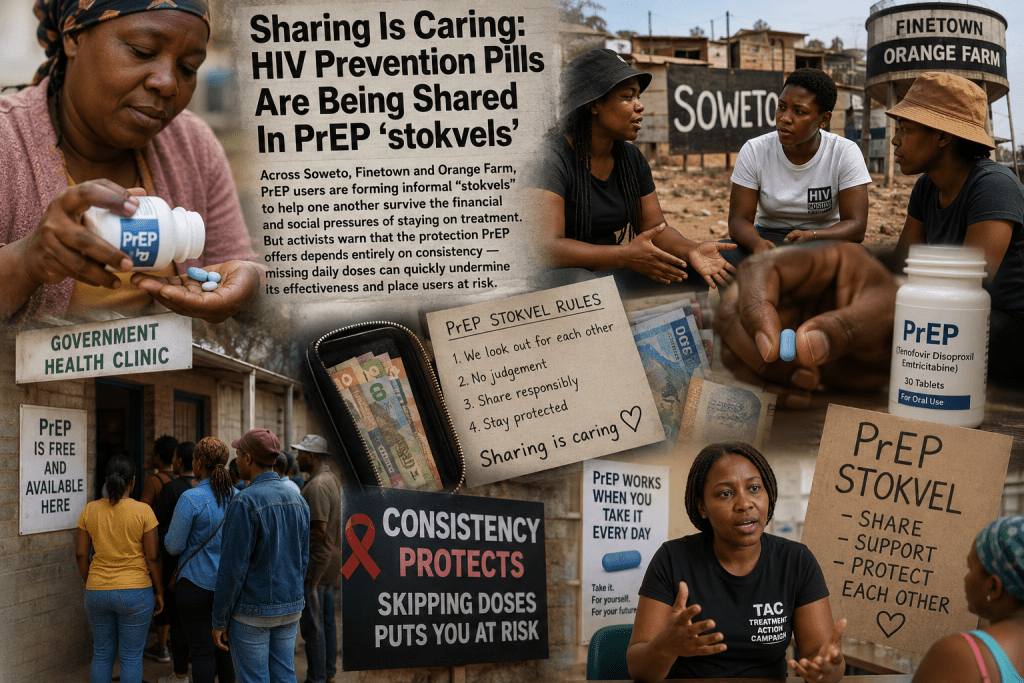 Sharing Is Caring: HIV Prevention Pills Are Being Shared In PrEP ‘stokvels’ Sharing Is Caring: HIV Prevention Pills Are Being Shared In PrEP ‘stokvels’