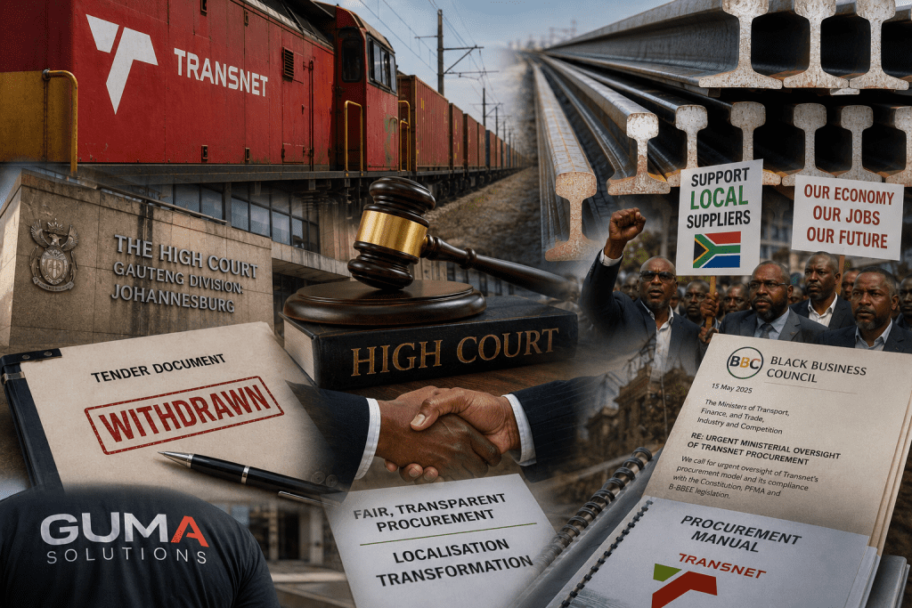 Transnet Withdraws Restricted Rail Supply Tender Transnet Withdraws Restricted Rail Supply Tender