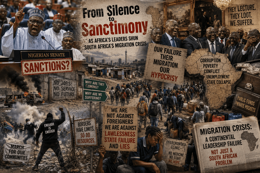 From Silence to Sanctimony as Africa’s Leaders Shun South Africa’s Migration Crisis